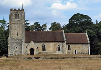 All Saints' Church at West Harling, Norfolk