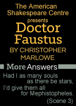 Doctor Faustus at the American Shakespeare Center - 2014