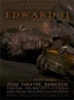 Edward II at The Rose - 2011