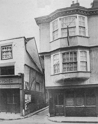 The front view of the Marlowes' purported house