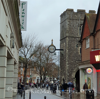 The view westwards along St George's in 2021